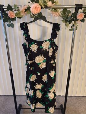 Draper James Floral Midi Dress Feminine Classic Southern Chic